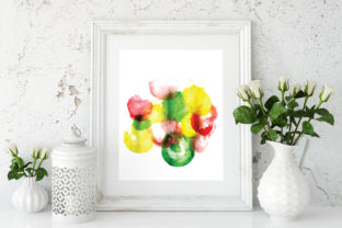 Abstract Watercolor Illustrations for Digital Sellers