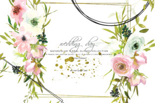 Hand Painted Watercolor Blush and White for Authentic Illustrations