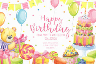 Happy Birthday Watercolor Collection Review for Real Projects