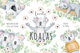 Review of Lovely Koalas and Eucalyptus Watercolor for Embroidery Projects