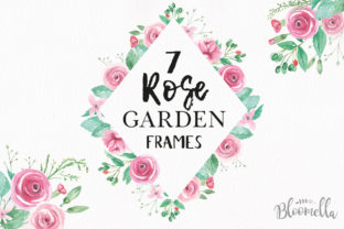 Rose Garden Pink Watercolor Flower Set Review