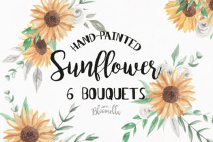 Sunflower Bouquet Watercolor Set: A Vibrant Addition to Creative Design Projects