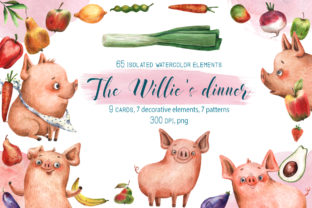 The Willie s Dinner Watercolor Set