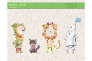 Wizard of Oz Watercolor Illustrations